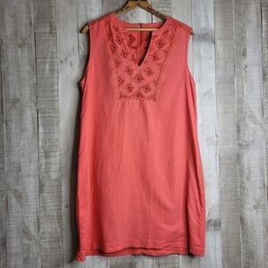 J. CREW Sleeveless Linen/Cotton Sundress. Size Medium